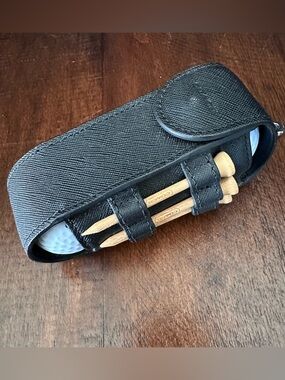 Coach Lexington Saffiano Leather Golf Ball Set F68501